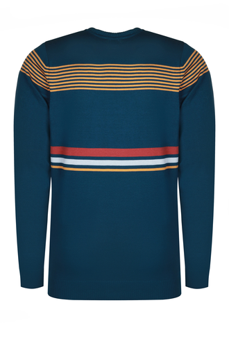 بافت یقه گرد مردانه - 