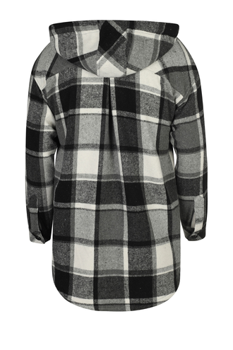 پیراهن پشمی زنانه مدل کلاهدار - 