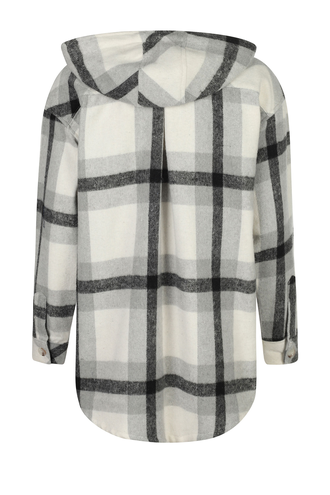 پیراهن پشمی زنانه مدل کلاهدار - 