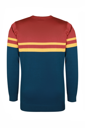 بافت یقه گرد مردانه - 