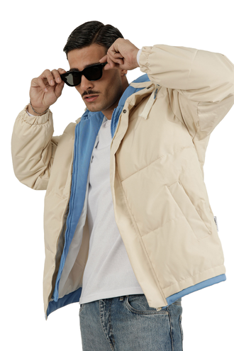 کاپشن شمعی کلاهدار - 