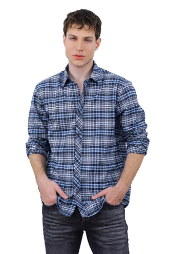 پیراهن پشمی مردانه - 