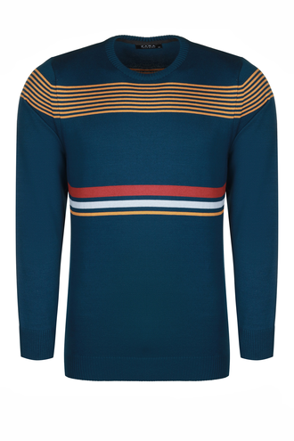 بافت یقه گرد مردانه - 