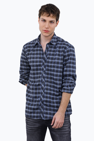 پیراهن پشمی مردانه - 