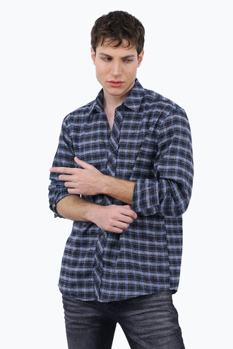 پیراهن پشمی مردانه - 