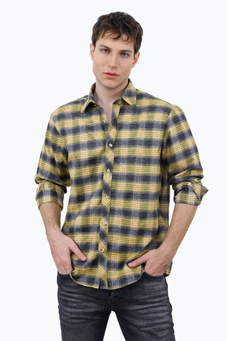 پیراهن پشمی مردانه - 