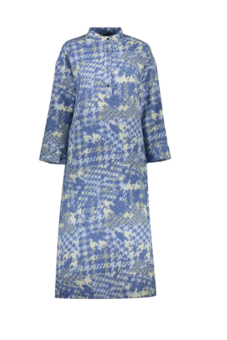 پیراهن بلند پشمی زنانه - 