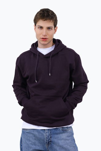 هودی دورس مردانه رنگ بنفش - 