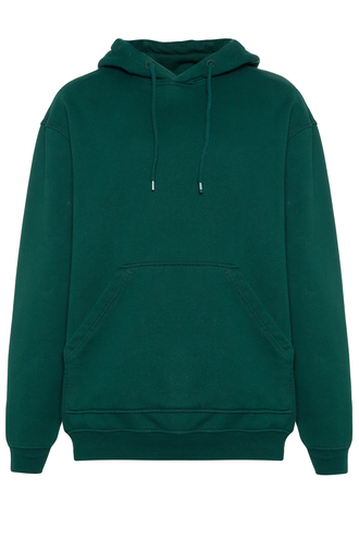 هودی دورس مردانه رنگ سبز - 