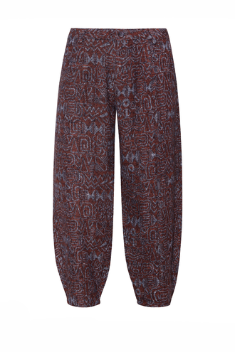 شلوار زنانه مدل خمره ای - 