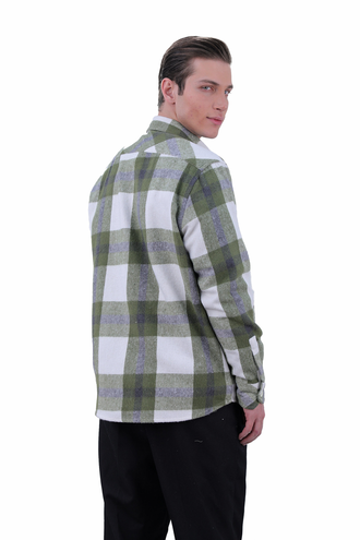 پیراهن پشمی مردانه - 