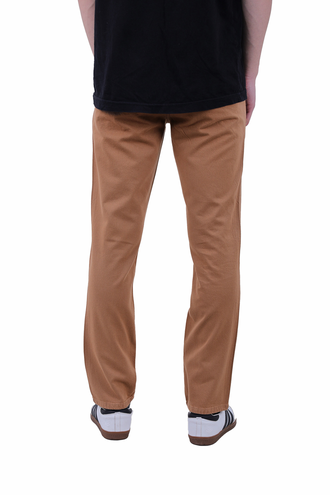 شلوار کتان مردانه مدل راسته بدون کش - 