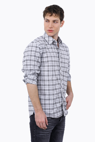 پیراهن پشمی مردانه - 