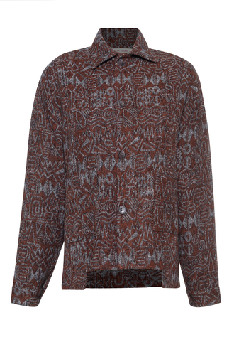 کت کراپ پشمی زنانه جلو دکمه دار - 