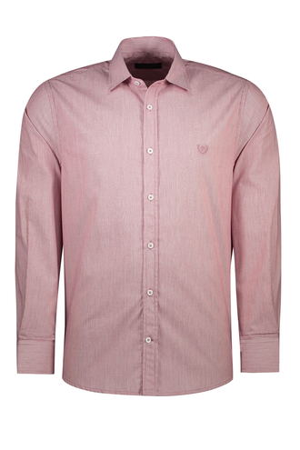 پیراهن آستین بلند نخی مردانه بدون جیب - 