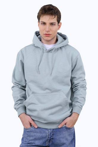 هودی دورس مردانه رنگ طوسی - 