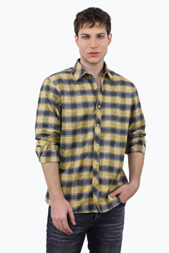 پیراهن پشمی مردانه - 