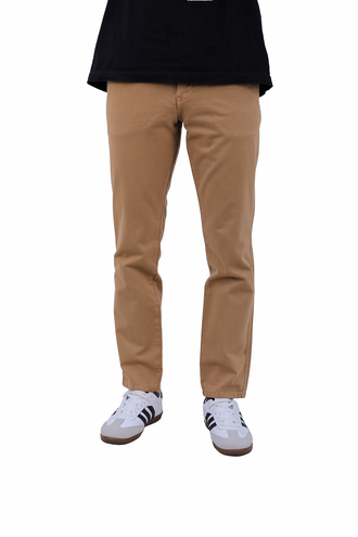 شلوار کتان مردانه مدل راسته بدون کش - 