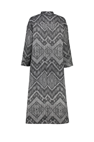 پیراهن بلند پشمی زنانه - 