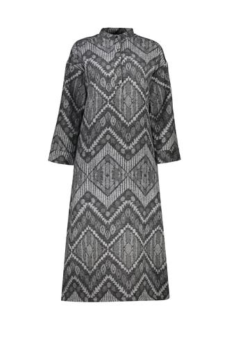 پیراهن بلند پشمی زنانه - 