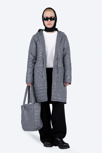 پافر زنانه همراه با کیف - 