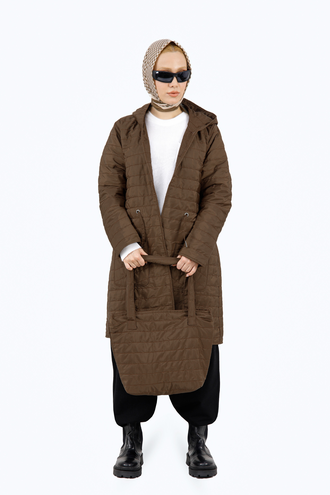 پافر زنانه همراه با کیف - 