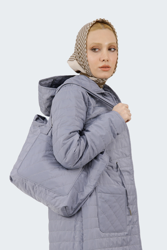 پافر زنانه همراه با کیف - 