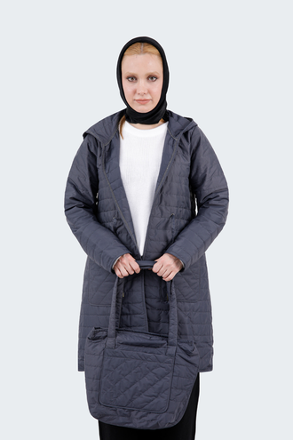 پافر زنانه همراه با کیف - 