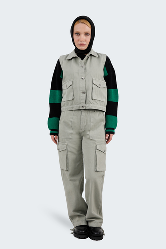 ژیله کتان زنانه - 