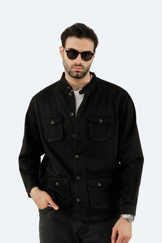 کاپشن کتان مردانه - 