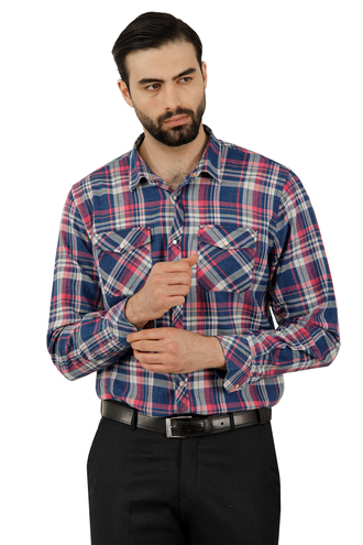 پیراهن آستین بلند مردانه - 
