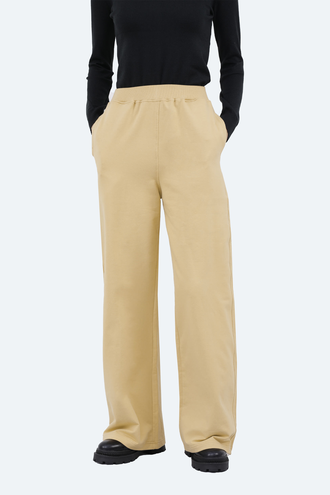 شلوار بگ زنانه کمر کشدار - 