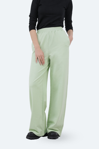 شلوار بگ زنانه کمر کشدار - 