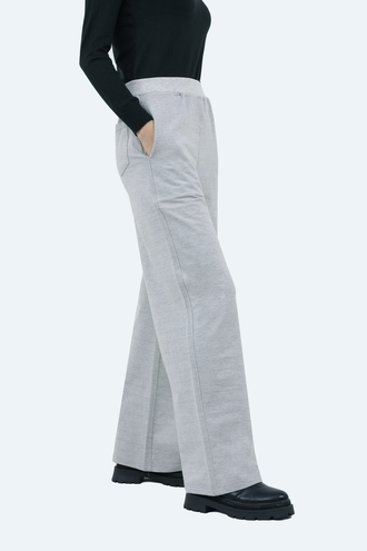 شلوار بگ زنانه کمر کشدار - 