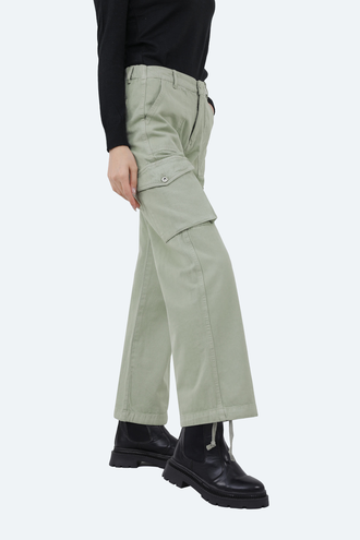 شلوار کتان زنانه 5 جیب - 