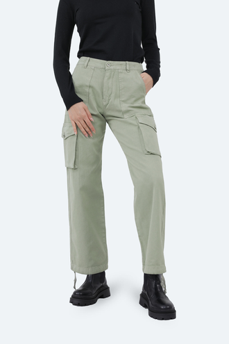 شلوار کتان زنانه 5 جیب - 