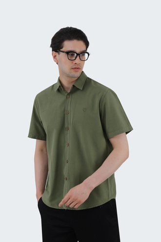 پیراهن آستین کوتاه مردانه - 