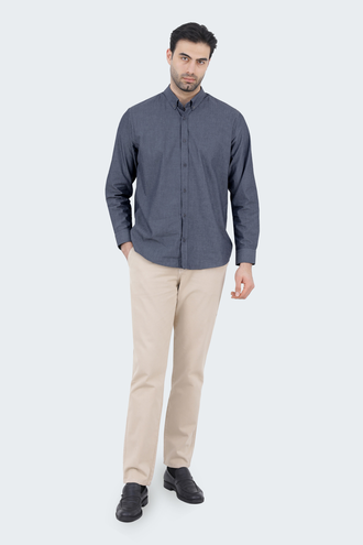 پیراهن آستین بلند مردانه - 