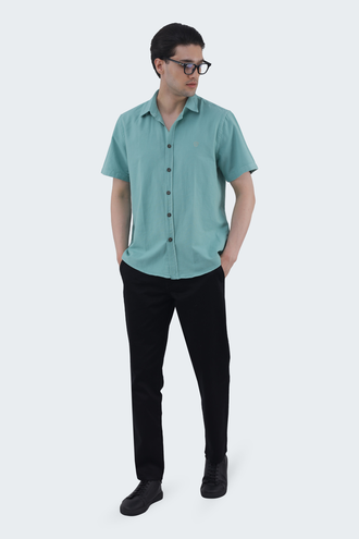 پیراهن آستین کوتاه مردانه - 