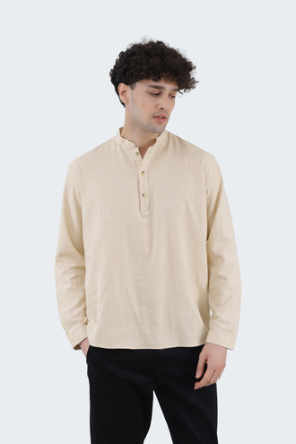 پیراهن آستین بلند مردانه - 