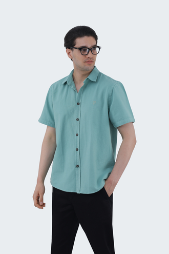 پیراهن آستین کوتاه مردانه - 