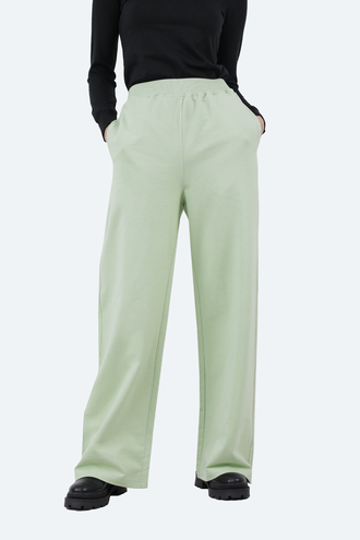 شلوار بگ زنانه کمر کشدار - 