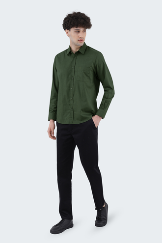 پیراهن آستین بلند مردانه - 