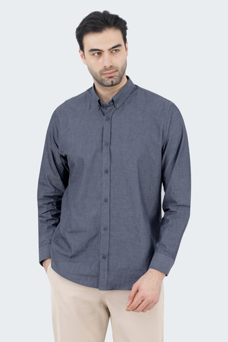 پیراهن آستین بلند مردانه - 