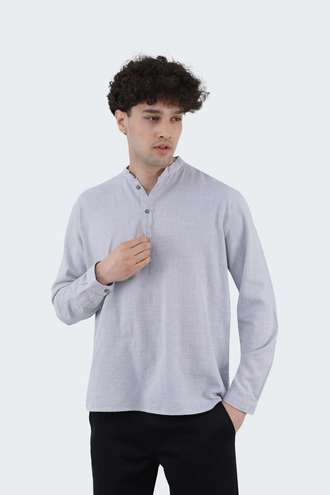 پیراهن آستین بلند مردانه - 