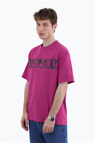 تیشرت طرح دار مردانه - 