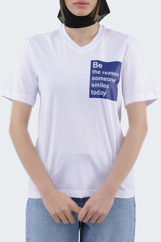 تیشرت طرح دار زنانه - 