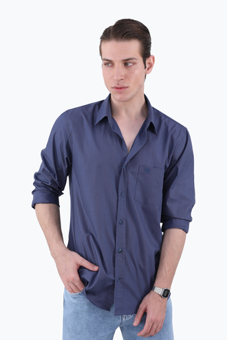 پیراهن آستین بلند مردانه - 