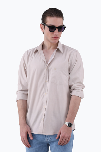 پیراهن آستین بلند مردانه - 
