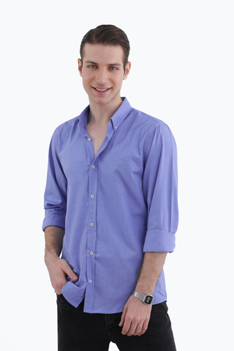 پیراهن آستین بلند مردانه - 